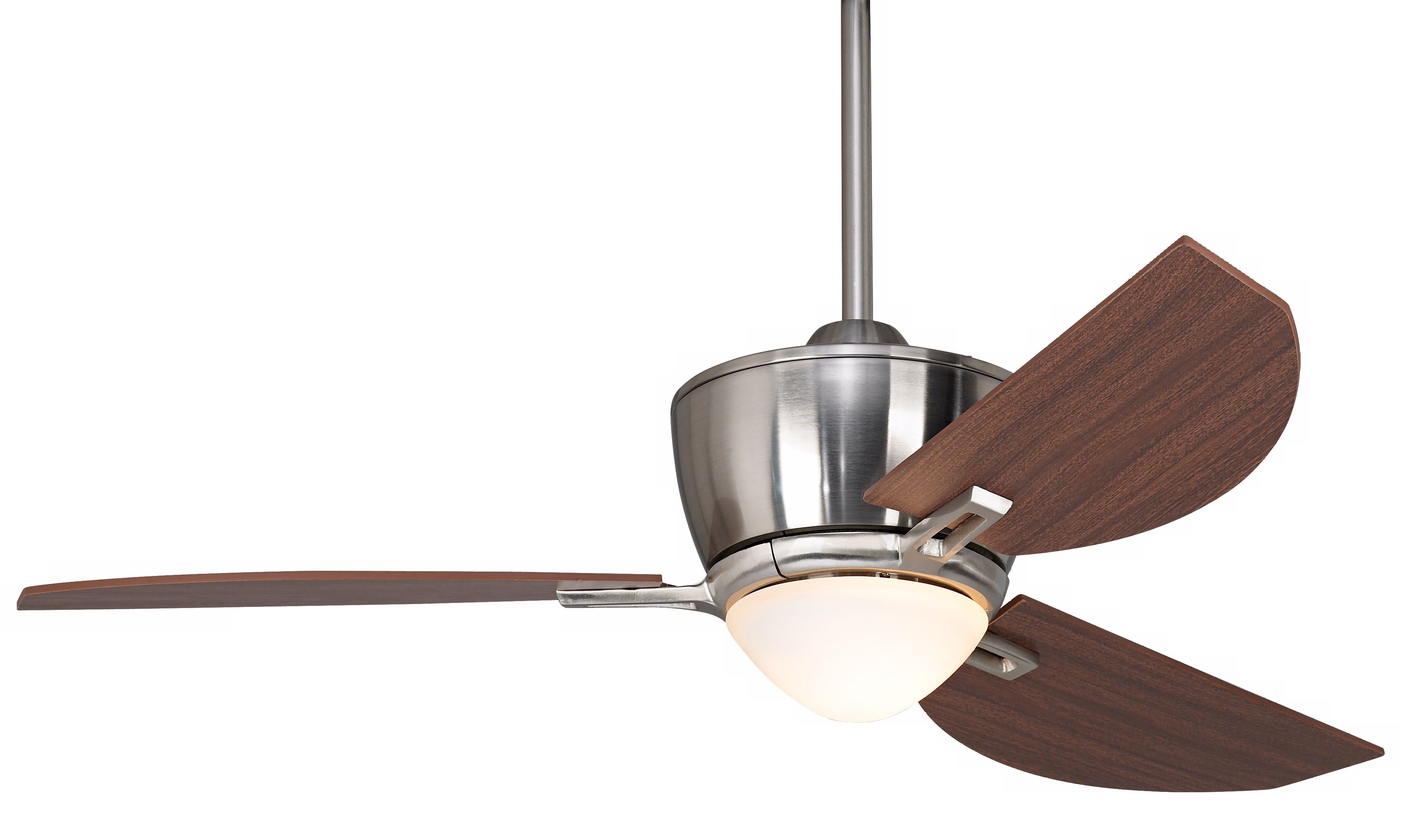 44" Casa Vieja Escort ™ Brushed Nickel Ceiling Fan more views
