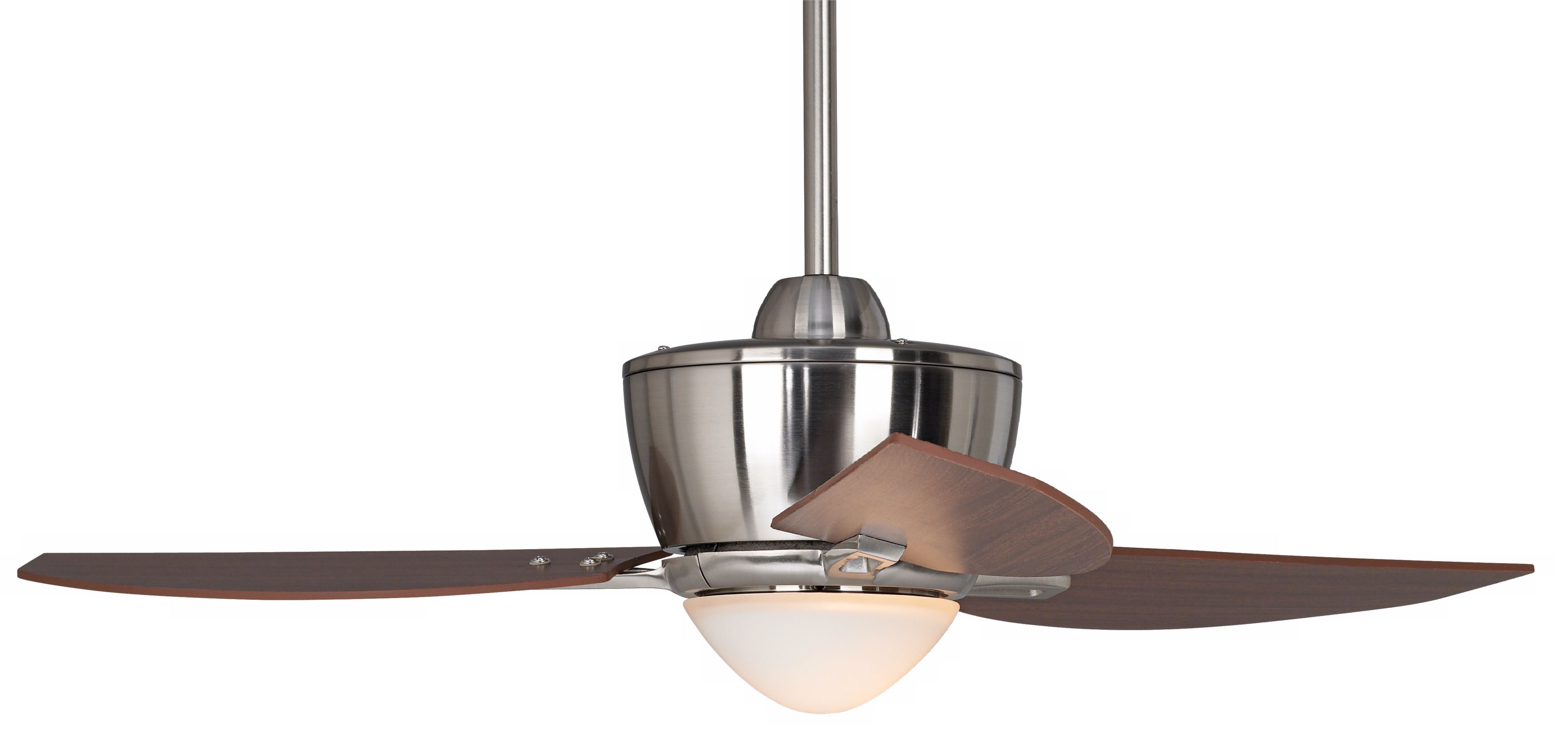 44" Casa Vieja Escort ™ Brushed Nickel Ceiling Fan more views