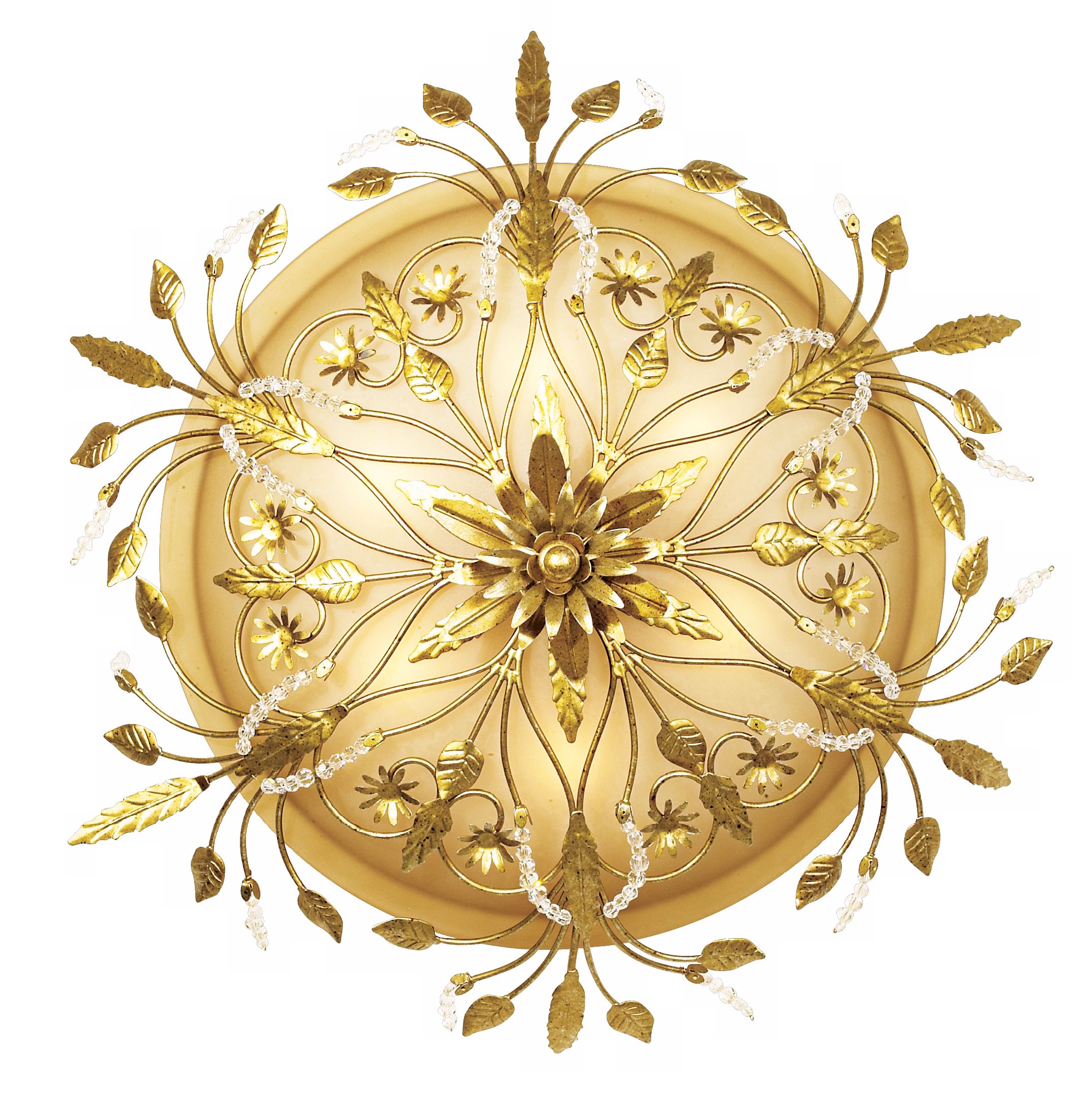 Swarovski Paris Flea 20" Flushmount Ceiling Light