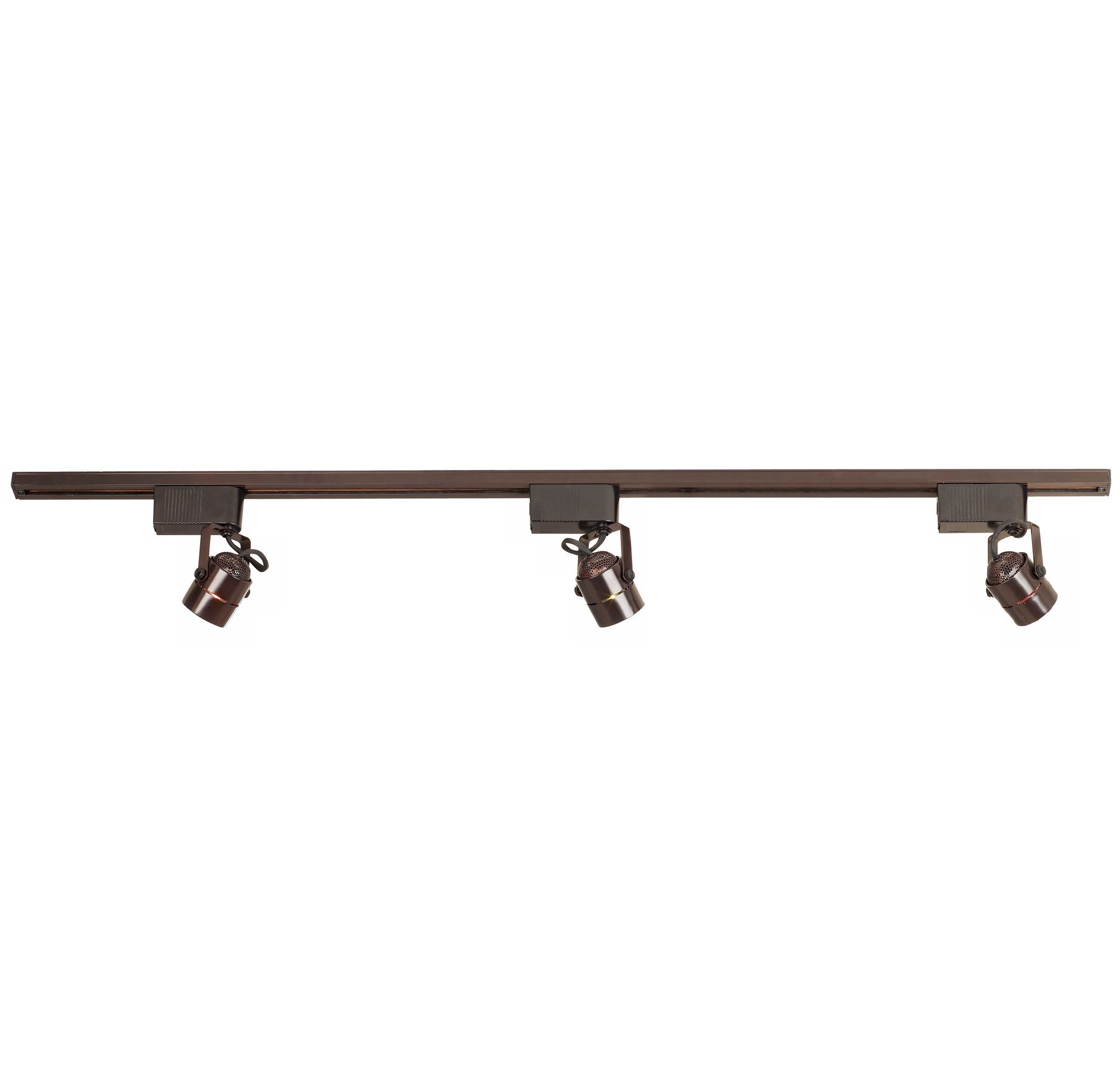 Pro Track® Bronze Finish 3-Light Low Voltage Track Kit more views