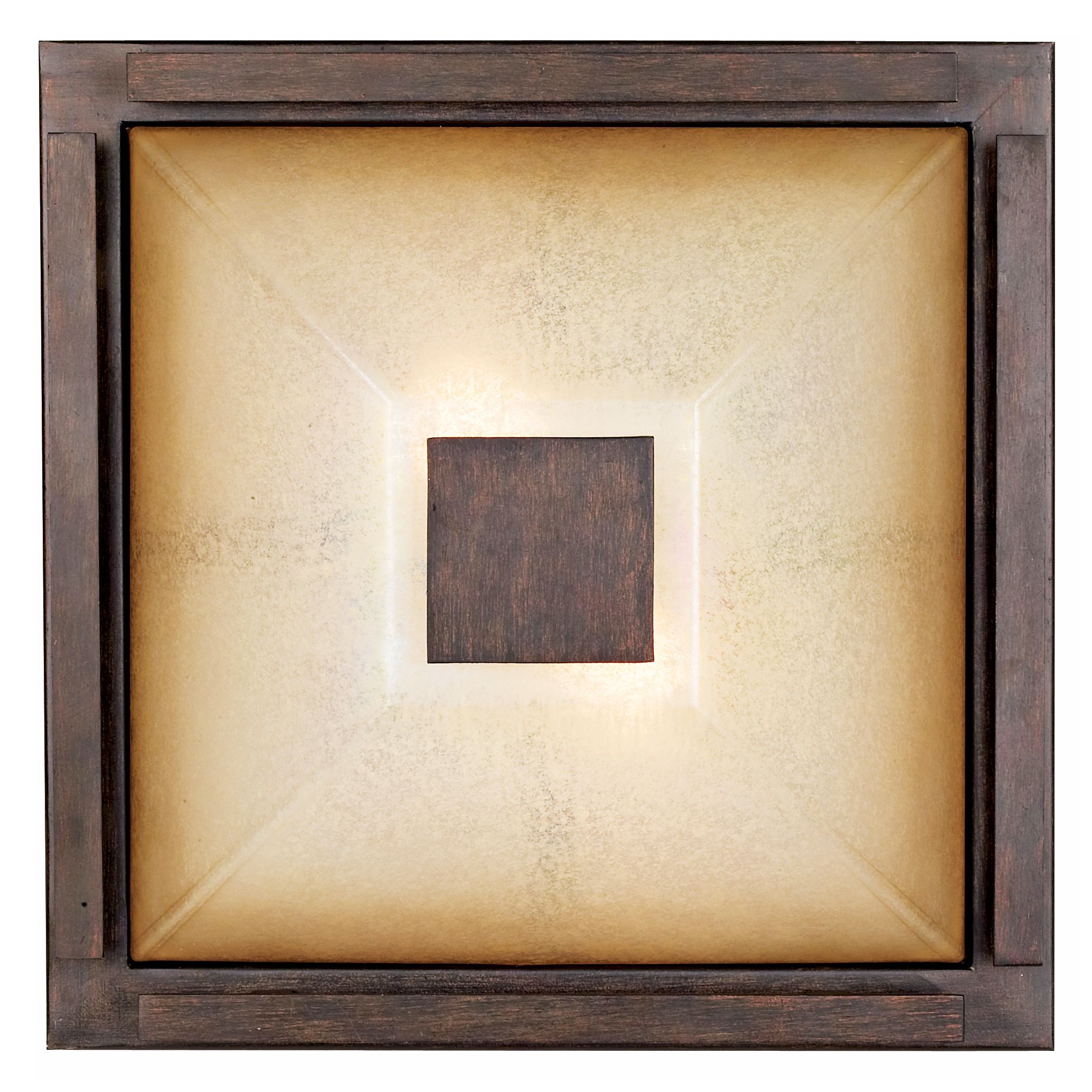 Lineage Collection Mission 15 1/2" Wide Ceiling Light more views
