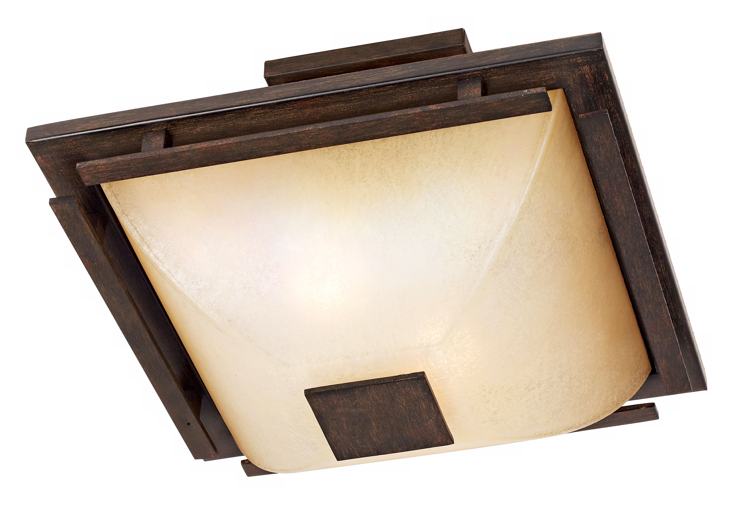 Lineage Collection Mission 15 1/2" Wide Ceiling Light more views