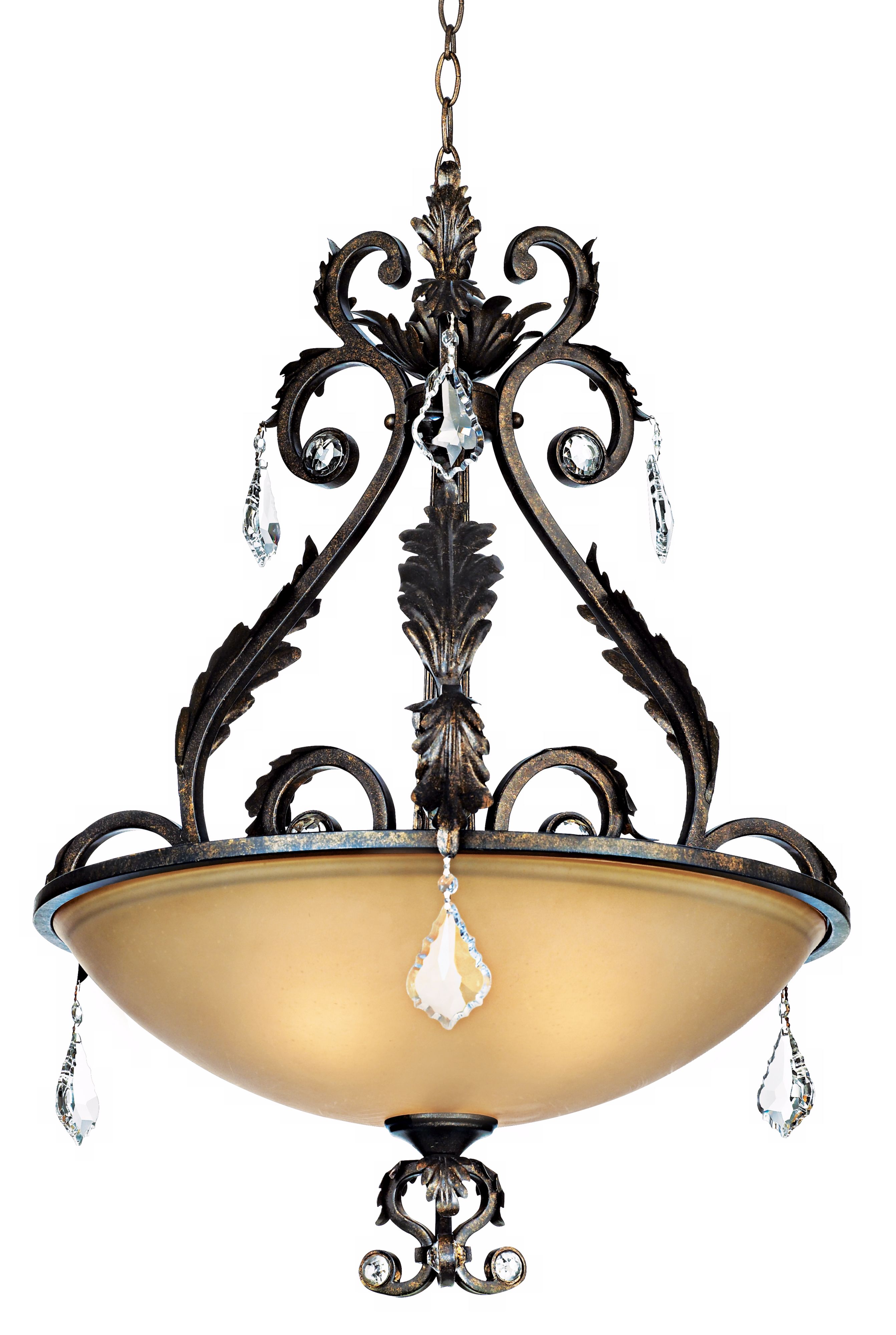 Kathy Ireland Ramas de Luces Bronze Pendant Chandelier more views