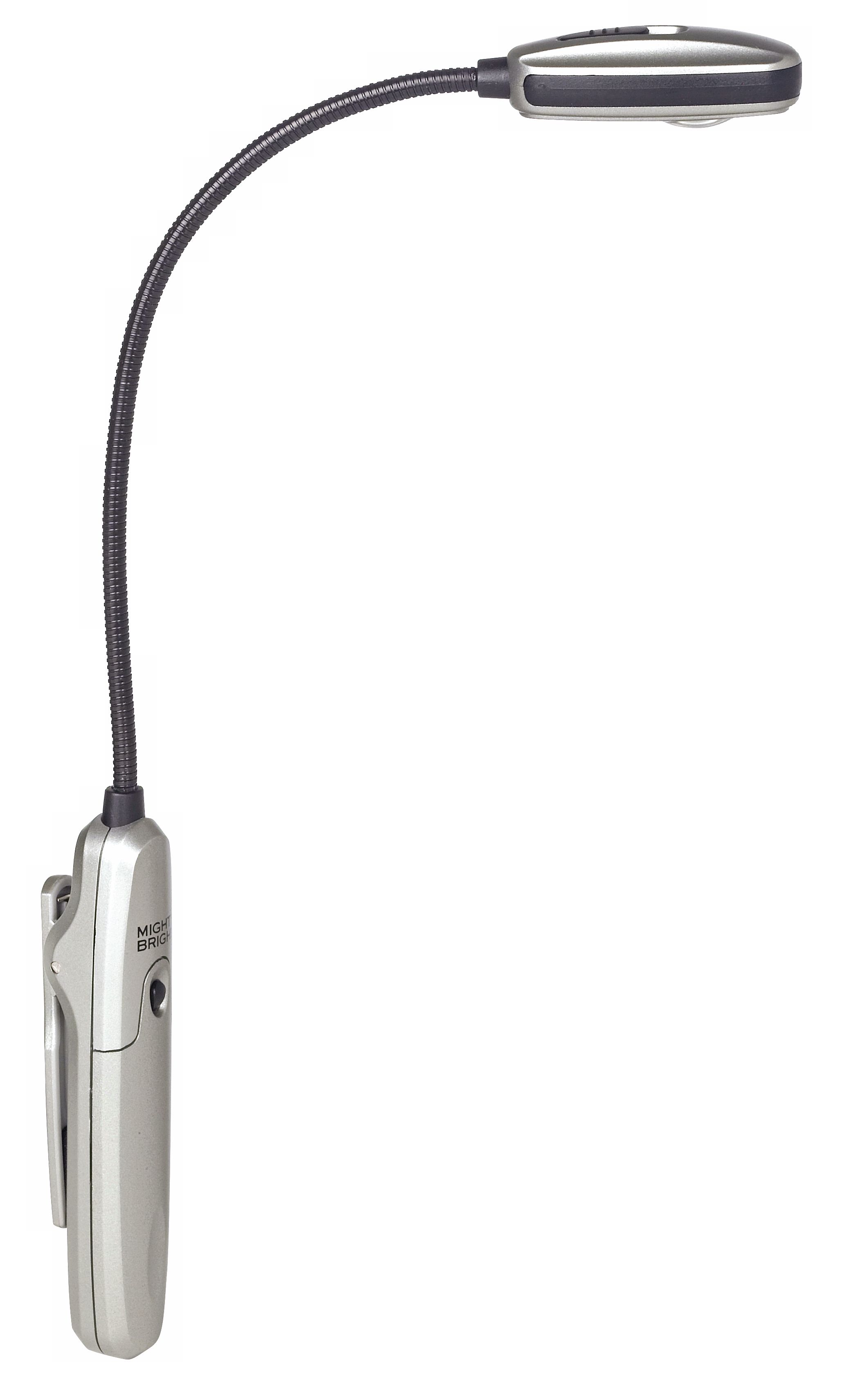 Mighty Bright Silver TravelFlex LED Book Light