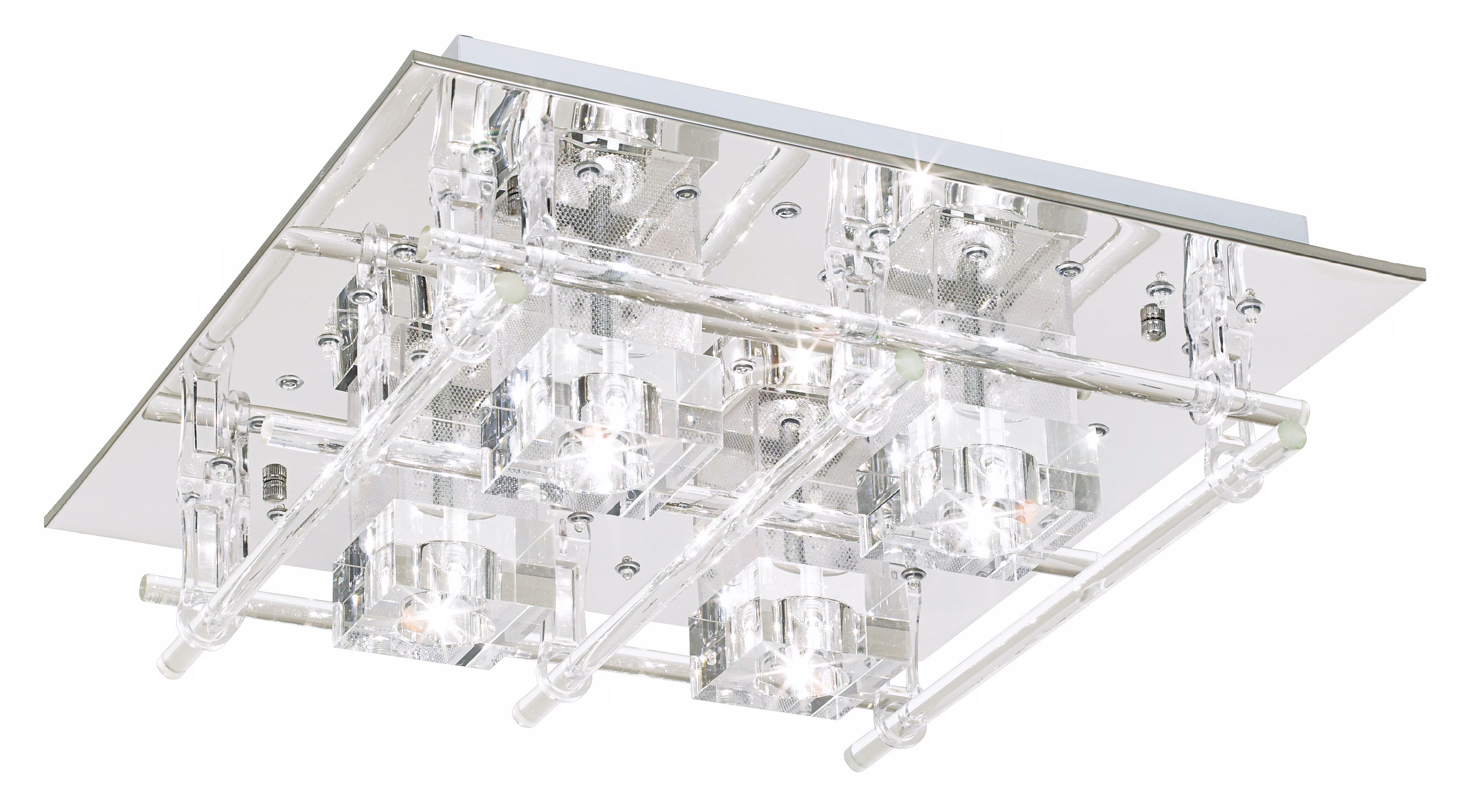 Possini Euro LED Light Show Flushmount Ceiling Fixture more views