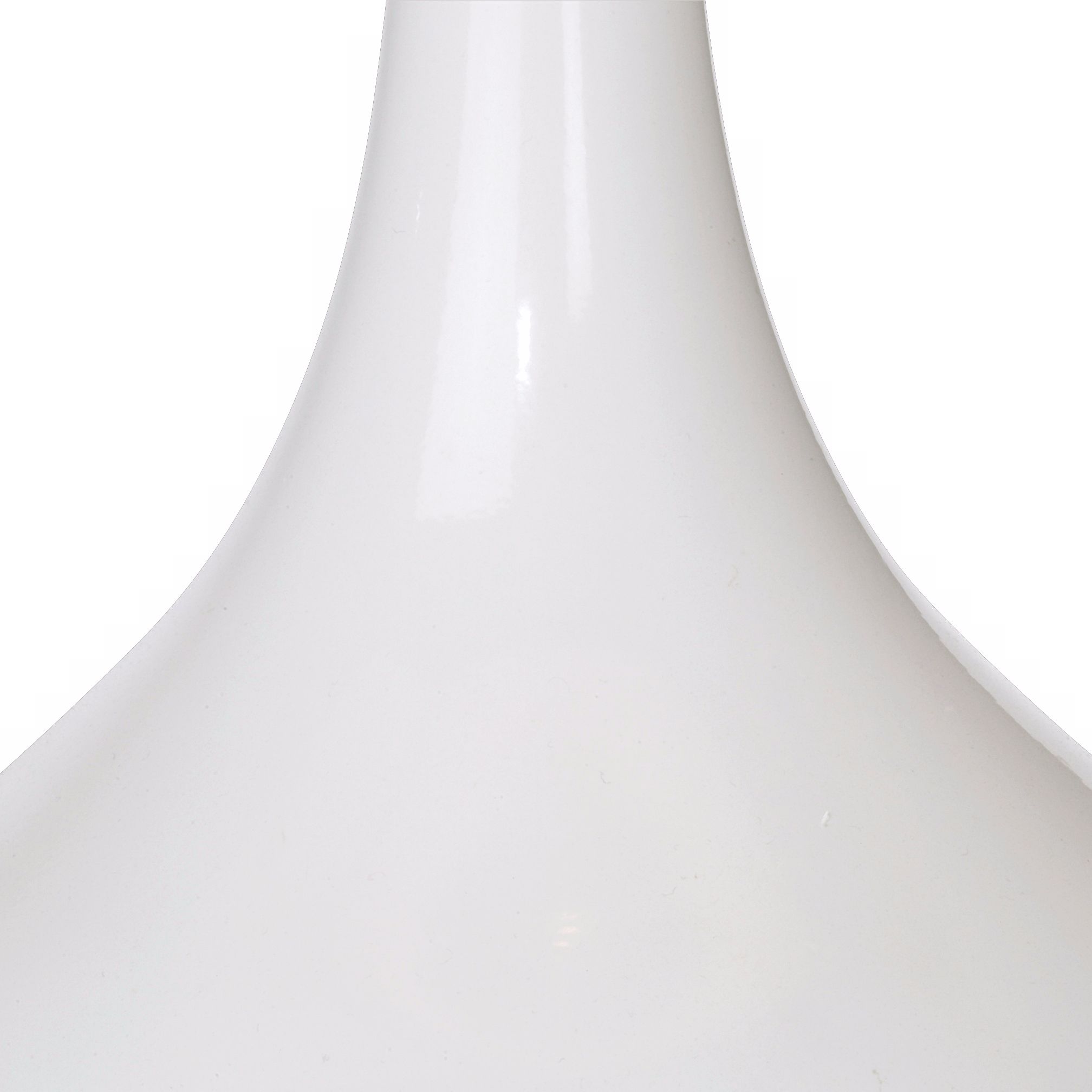 White Moderne Droplet Table Lamp more views