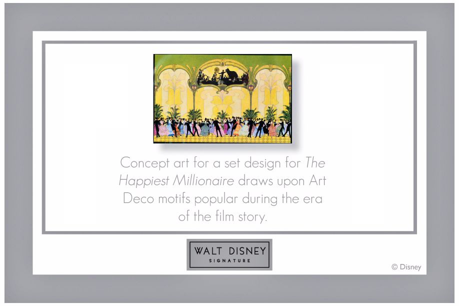 Walt Disney Happiest Millionaire III Print Framed Wall Art more views
