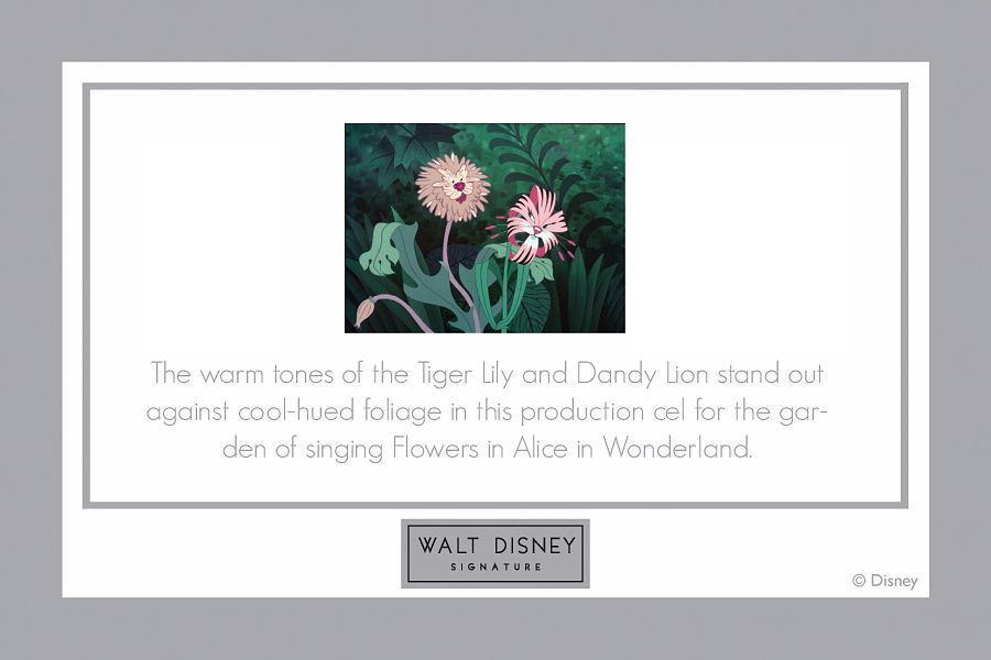 Walt Disney Alice in Wonderland Tiger Lily 20" Wide Wall Art more views