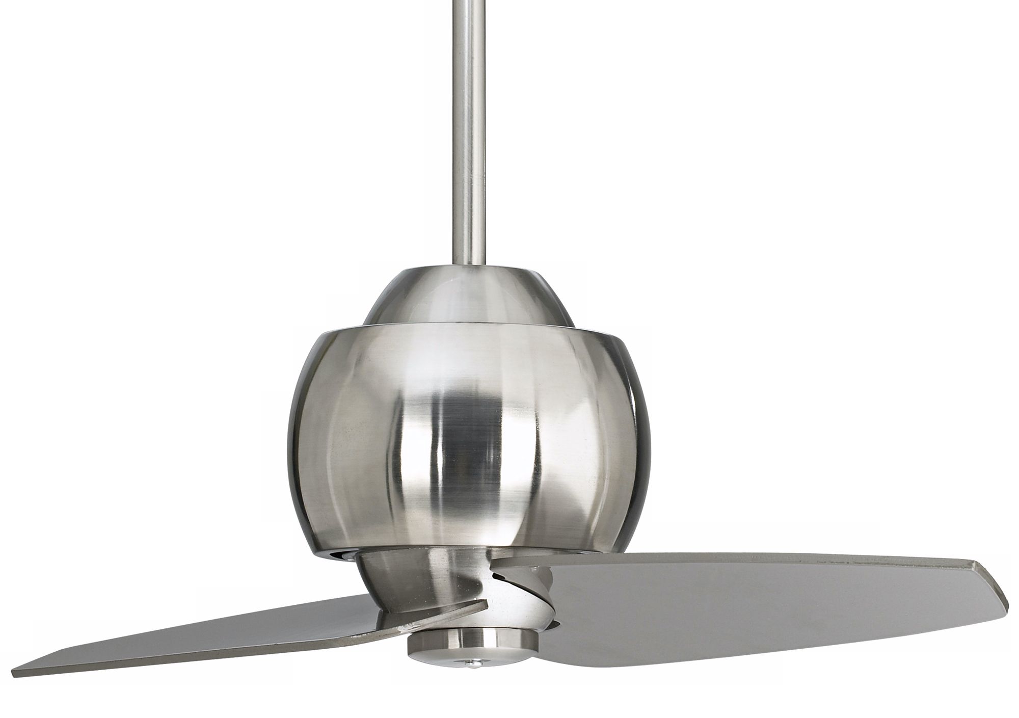 30" Entity Brushed Nickel Damp Location Ceiling Fan more views