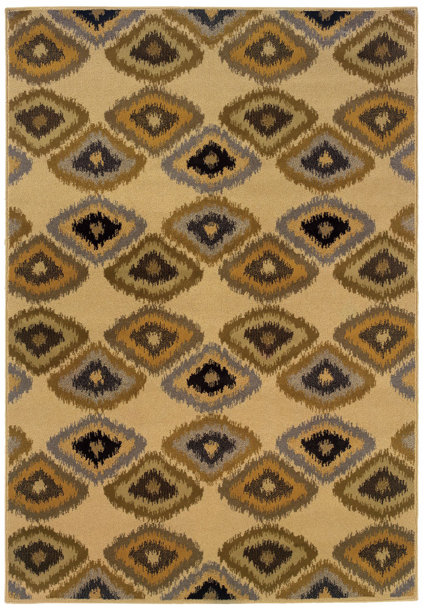 Jasmine 5'3"x7'6" Geometric Area Rug
