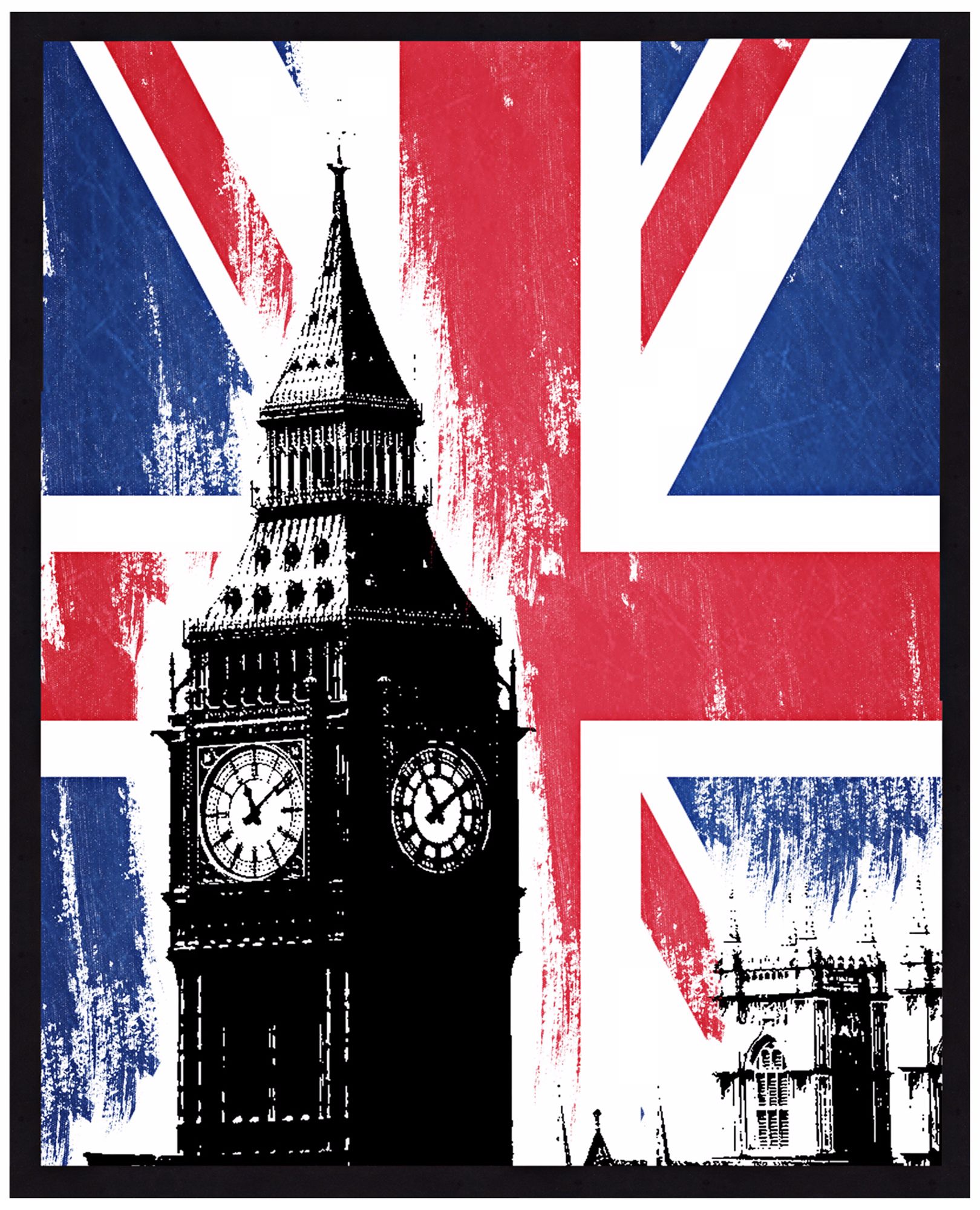 London Calling 10 1/2" Wall Art