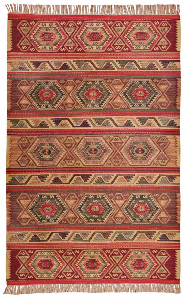 Dahana 8'x10' Red Area Rug