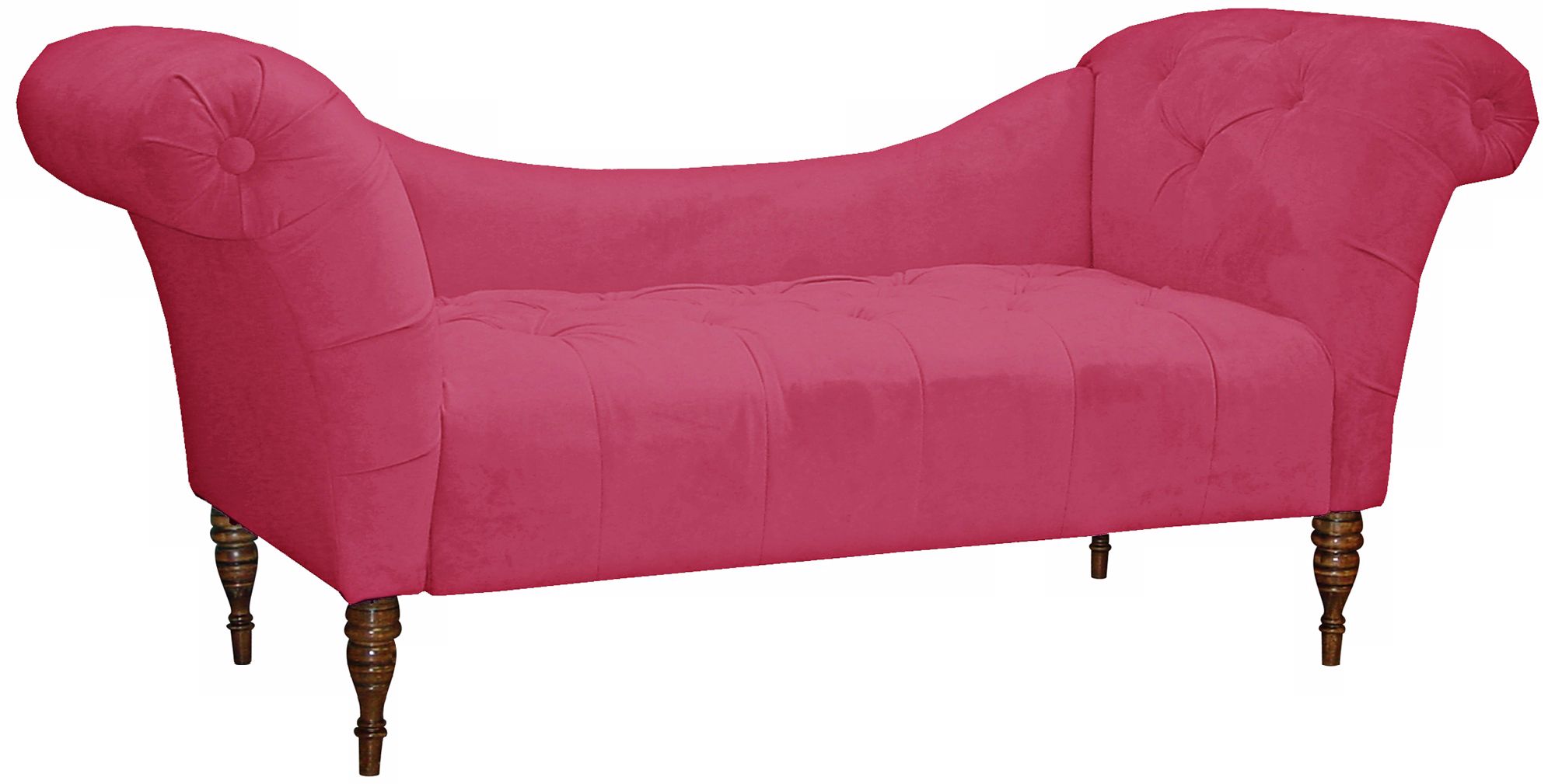 Bling Tufted Velvet Chaise