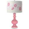 Haute Pink Rose Bouquet Apothecary Table Lamp