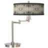 Sprouting Marble Giclee CFL Swing Arm Desk Lamp