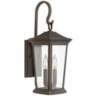 Bromley 19 3/4&quot; High Oil Rubbed Bronze Outdoor Wall Light