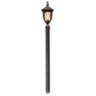 Bellagio 103&quot; High Bronze Outdoor Post Light with Pole