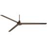 84&quot; Turbina XL DC Oil-Rubbed Bronze Large Ceiling Fan with Remote