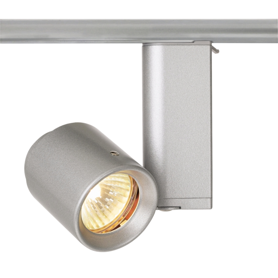 Brushed steel finish. Takes one 50 watt MR16 bulb (not included). 4 1