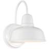 Urban Barn 11 1/4&quot; High White Indoor-Outdoor Wall Light