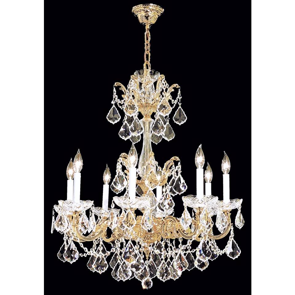James R. Moder Madrid Collection Eight Light Chandelier   #14826