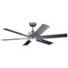 60&quot; Kichler Szeplo II Steel Wet Rated LED Fan with Wall Control