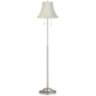 Abba Imperial Creme Bell Twin Pull Chain Floor Lamp