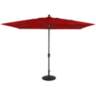 La Jolla 9 3/4-Foot Jockey Red Sunbrella Market Umbrella
