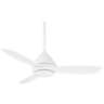 52&quot; Concept I White Wet-Rated LED Ceiling Fan