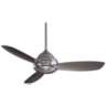44&quot; Concept I Brushed Nickel LED Ceiling Fan