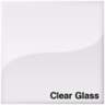 Clear Glass Carrie Table Lamp Set of 2 with Dimmers