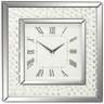 Cielo Mirrored 20&quot; Square Wall Clock