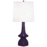 Robert Abbey Jasmine Amethyst Purple Ceramic Table Lamp
