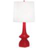Robert Abbey Jasmine Ruby Red Ceramic Table Lamp