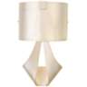 Barrymore 18 1/4&quot;H Metal Shade Pearl Silver Wall Sconce