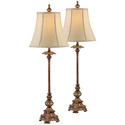 Buffet Lamps 36 In And Up Table Lamps Lamps Plus Open Box