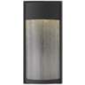 Hinkley Shelter 18&quot; High LED Black Outdoor Wall Light