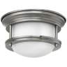 Hinkley Hathaway 7 3/4&quot; Wide LED Opal Glass Ceiling Light
