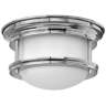 Hinkley Hathaway 7 3/4&quot; Wide LED Chrome Ceiling Light