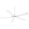 52&quot; Minka Aire Contractor Flat White LED Ceiling Fan with Remote