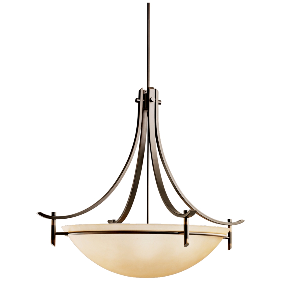 Olympia Collection Pewter 36" Wide Pendant Light   #55337
