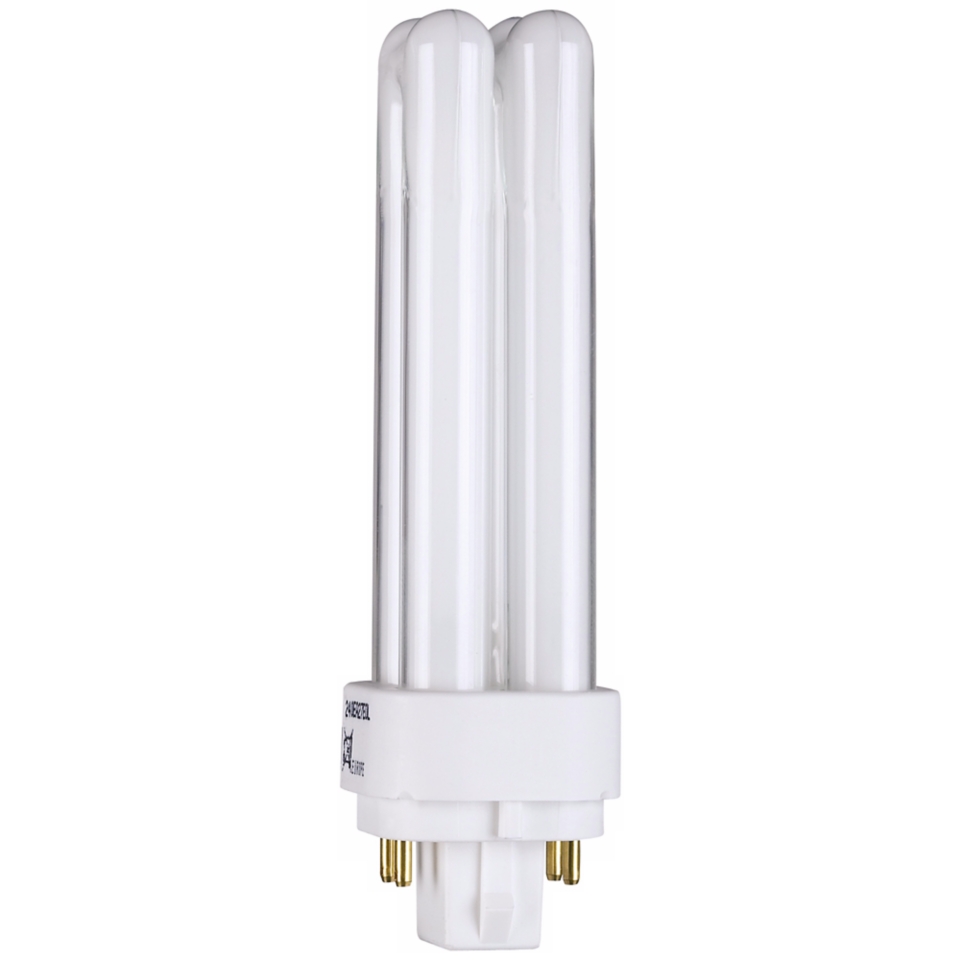 Four   Pin Quad 13 Watt Compact Fluorescent Light Bulb   #22095