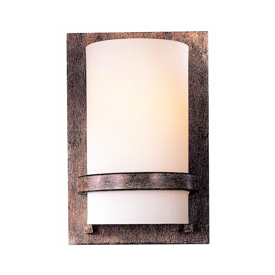 Contemporary Iron 10" High Wall Sconce   #23585