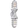 Marlowe 22 1/2&quot; High Galvanized Two-Light Outdoor Wall Light