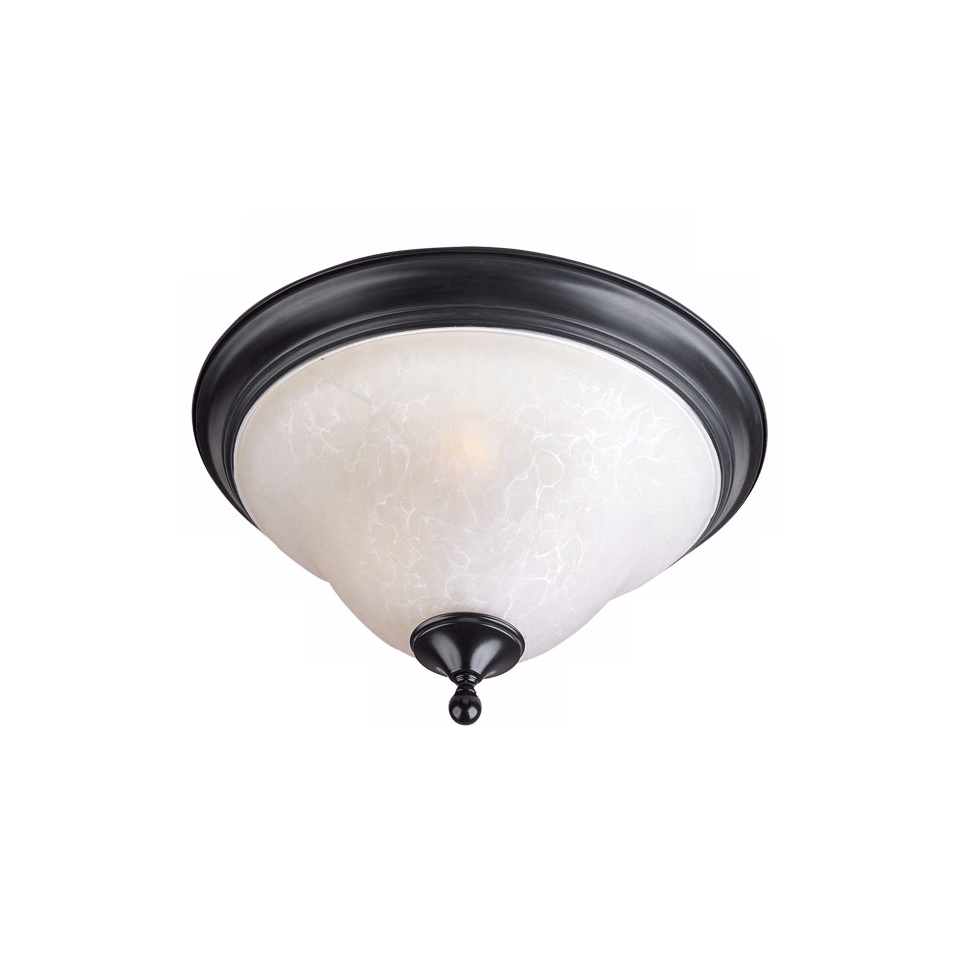 Black and Ice 16"  Wide Ceiling Light Fixture   #29440