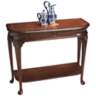 Plantation 36&quot; Wide Cherry Finish Traditional Console Table