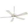 52&quot; Minka Aire Contractor Bone White LED Ceiling Fan