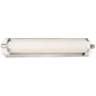 Lowry 24 1/4&quot; Wide Polished Nickel LED Bath Vanity Light