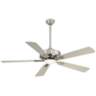 52&quot; Minka Aire Contractor Nickel - Silver LED Ceiling Fan