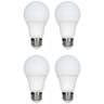 100W Equivalent Tesler 16W LED Dimmable Standard 4-Pack A19